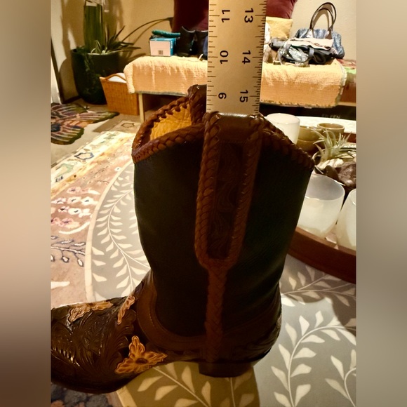 Old Gringo Wyoming Rare Hand Tooled Western Boot in Size 7. NIB - Picture 14 of 14